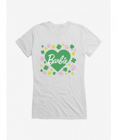 Barbie St Patrick's Day Shamrock Tee for Girls