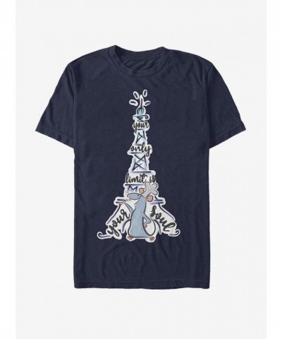 Disney Ratatouille Light Blue T-Shirt for Men - Comfortable Remy Design