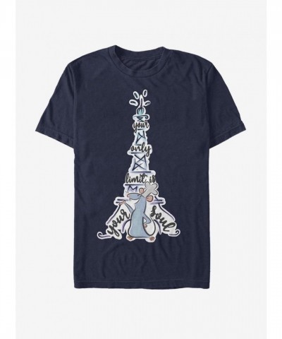 Disney Ratatouille Light Blue T-Shirt for Men - Comfortable Remy Design