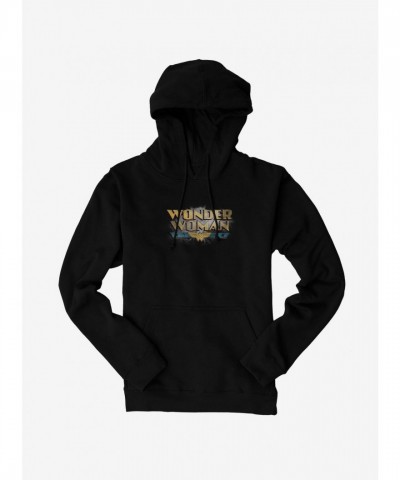 Wonder Woman Gold Logo Hoodie for Men