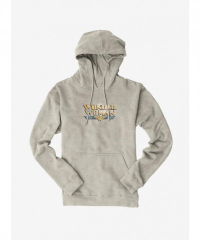 Wonder Woman Gold Logo Hoodie for Men