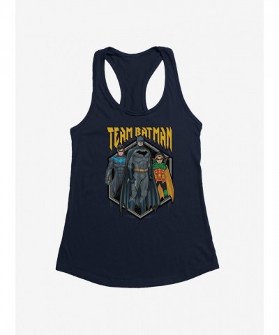 DC Comics Batman Team Lightweight Girls Tank Top