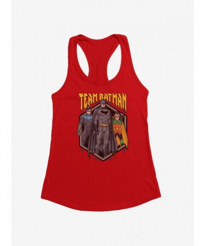 DC Comics Batman Team Lightweight Girls Tank Top