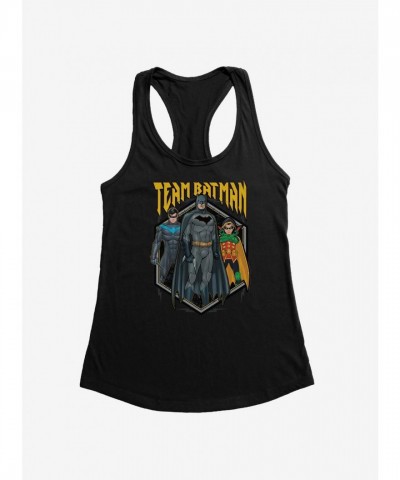 DC Comics Batman Team Lightweight Girls Tank Top