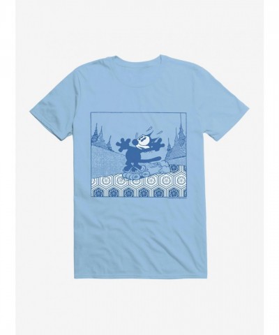 Felix The Cat Men's Lightweight Cotton Skateboarding Tee
