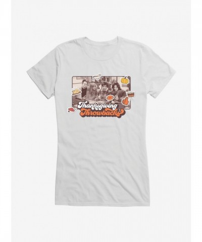 Friendship Thanksgiving Throwback Girls T-Shirt