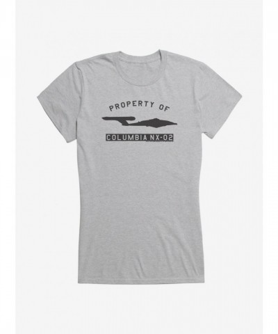 Star Trek NX02 Enterprise Girls Cotton T-Shirt