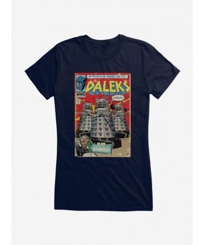 Doctor Who Daleks Empowerment Girls Junior T-Shirt