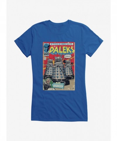 Doctor Who Daleks Empowerment Girls Junior T-Shirt