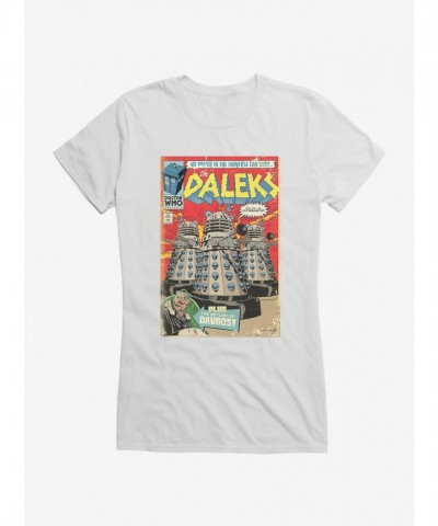Doctor Who Daleks Empowerment Girls Junior T-Shirt