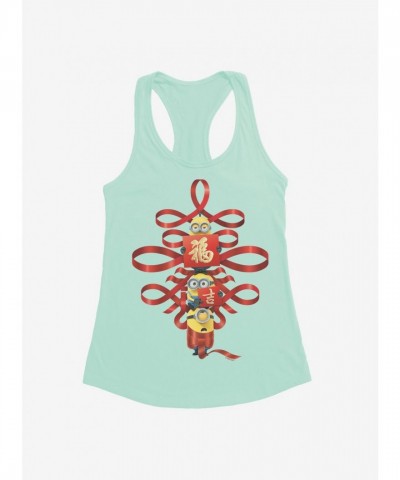 Minions CNY Red Envelope Girls Tank Top