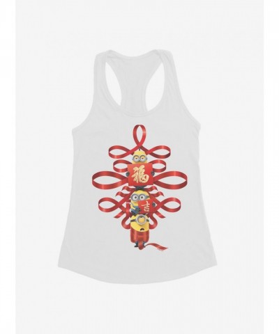 Minions CNY Red Envelope Girls Tank Top