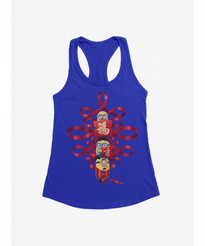 Minions CNY Red Envelope Girls Tank Top