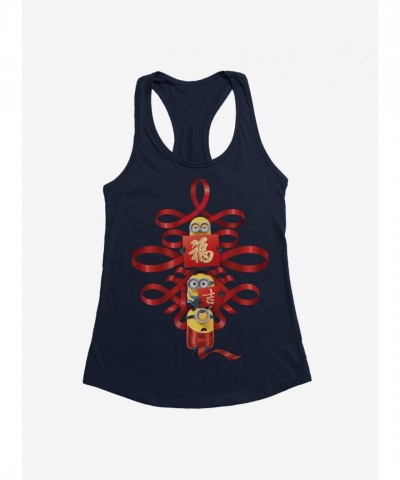 Minions CNY Red Envelope Girls Tank Top
