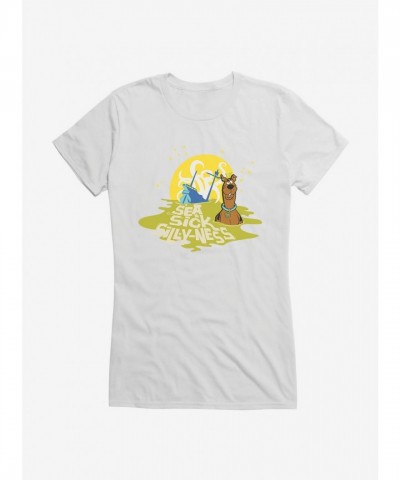 Silly-Ness Sea Sick Scooby-Doo Girls T-Shirt