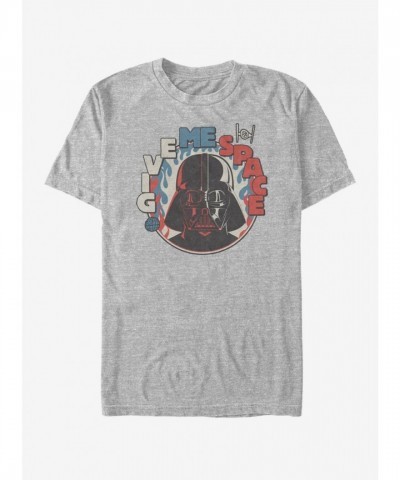 Star Wars Grey Logo T-Shirt for Men