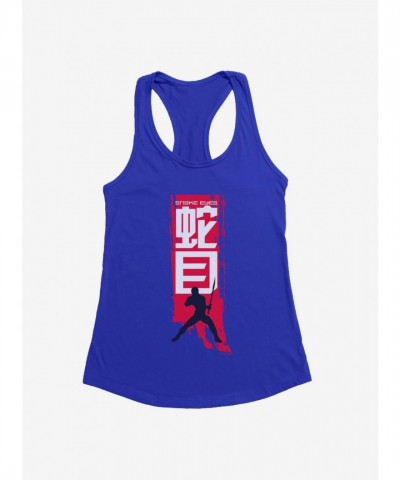 G.I. Joe Snake Eyes Graphic Banner Lightweight Girls Tank