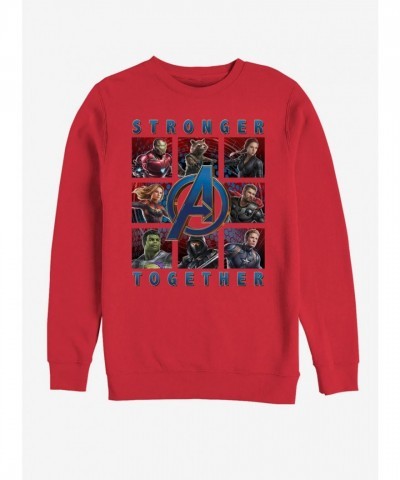 Marvel Avengers: Endgame Red Sweatshirt for Men