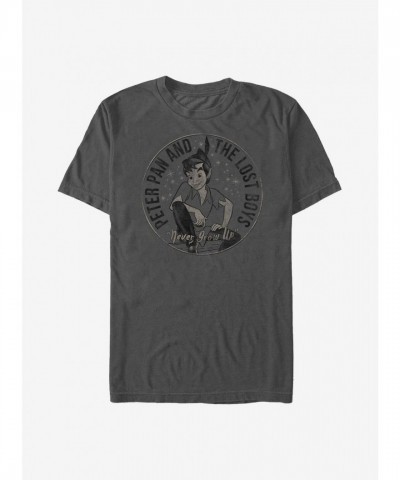 Disney Peter Pan Lost Boys Grey T-Shirt for Men