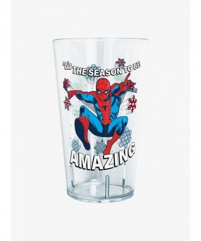 Marvel Seasonal Amazing Spider-Man Tritan Cup 24oz Clear