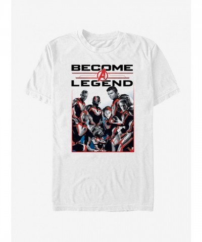 Marvel's Avengers Endgame Iconic Group Tee - White Men's