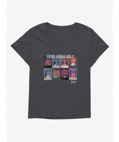 Barbie Halloween Good Vibes Plus Size Tee for Girls