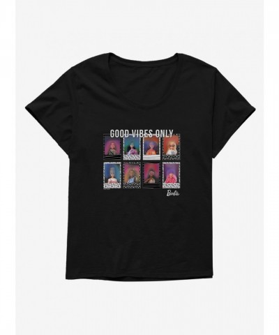 Barbie Halloween Good Vibes Plus Size Tee for Girls