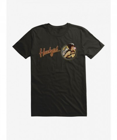 DC Comics Bombshells Hawkgirl Unisex Script Tee