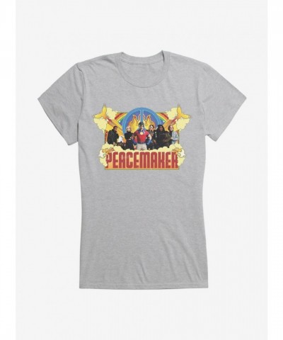 DC Comics Peacemaker Logo Junior T-Shirt for Girls