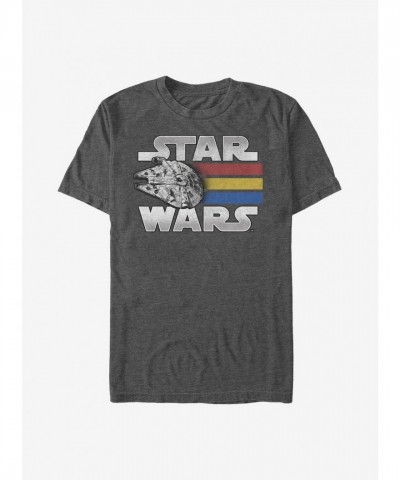 Star Wars Millennium Falcon Blast Off Tee - Unisex Grey