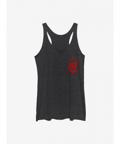 Disney Girls Cruella Fashion Tank Top - Junior Black