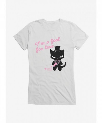 Emily Strange Fool for Love Lightweight Cotton Girls T-Shirt