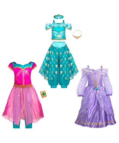Jasmine Roleplay Costume Set for Boys and Girls