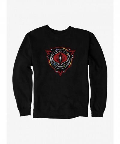 G.I. Joe Cobra Space Icon Men's Heavyweight Fleece Sweatshirt
