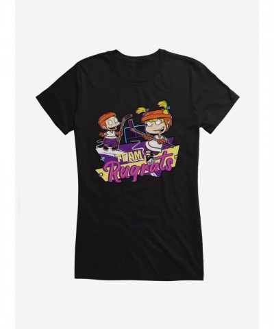 Rugrats Girls Lightweight Cotton T-Shirt