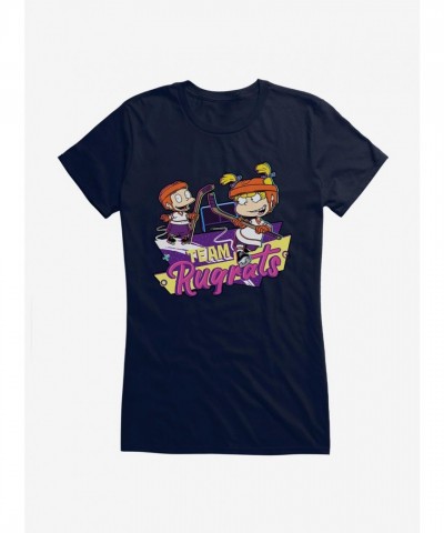 Rugrats Girls Lightweight Cotton T-Shirt