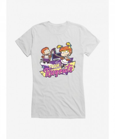 Rugrats Girls Lightweight Cotton T-Shirt