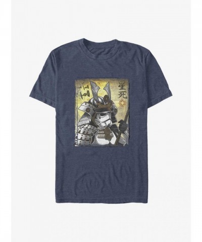 Star Wars Samurai Trooper Big & Tall T-Shirt - Unisex Blue