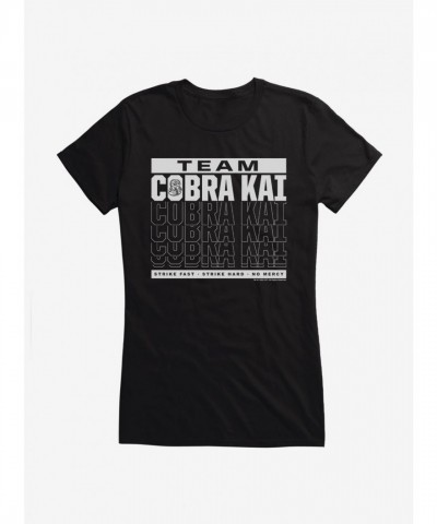 Cobra Kai Season 4 Girls Team Motto Tee
