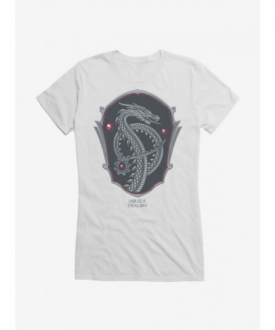 House of the Dragon Serpent Silhouette Tee for Girls