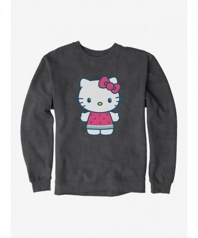 Hello Kitty Vacation Inspired Watermelon Sweatshirt for Unisex