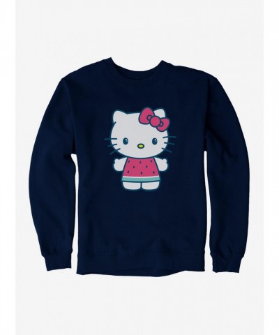 Hello Kitty Vacation Inspired Watermelon Sweatshirt for Unisex