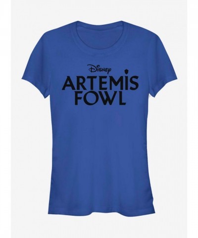Disney Girls Lightweight Blue Artemis Fowl Graphic Tee