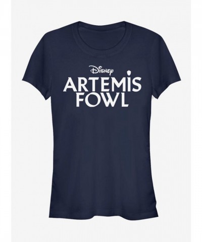 Disney Girls Lightweight Blue Artemis Fowl Graphic Tee
