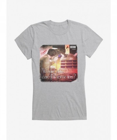 Doctor Who Dalek Tea Time Junior T-Shirt
