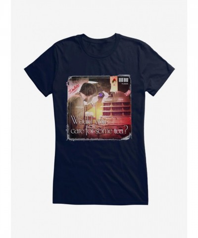 Doctor Who Dalek Tea Time Junior T-Shirt