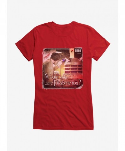 Doctor Who Dalek Tea Time Junior T-Shirt