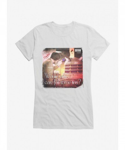 Doctor Who Dalek Tea Time Junior T-Shirt