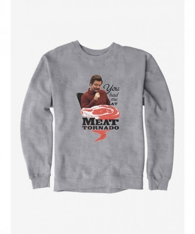 Parks and Recreation Meat Tornado Unisex Sweatshirt