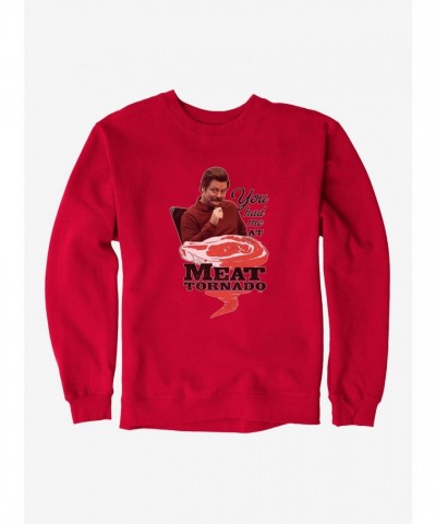 Parks and Recreation Meat Tornado Unisex Sweatshirt